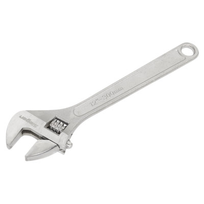 Sealey 300mm Adjustable Wrench Hand Tool Hardened & Heat Treated Steel S0453