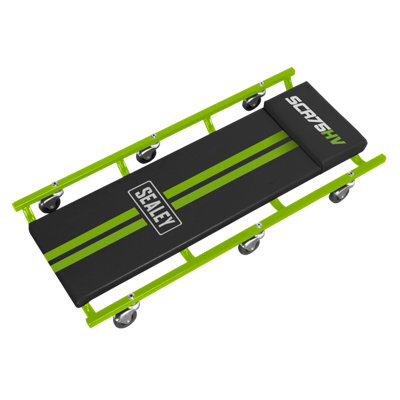 Sealey 4 Piece Rollcab Tool Box Utility Seat Kit With Creeper Green AP556CSHVKIT - 4