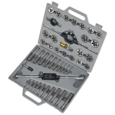 Sealey 45 Piece Metric Threading Set Supplied In Heavy Duty Storage Case AK303 - 6