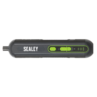 Sealey 4V 2Ah Cordless Screwdriver 1/4" Magnetic Holder With 25pc Bit Set CP4VSD - 3