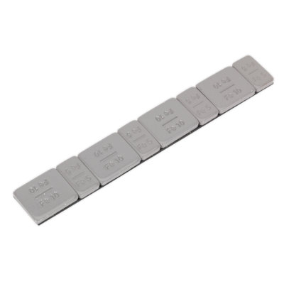 Sealey 5/10g Adhesive Wheel Weight Strip of 8 4 x Each Weight 100x WWSA510PC