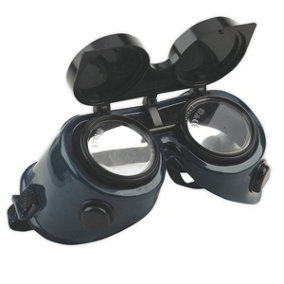 Sealey 5 Shade Gas Welding Goggles with Flip Up Lenses SSP6