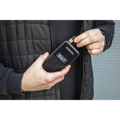Sealey 5V Heated Puffy Gilet - 44" to 52" Chest With Power Bank 20Ah HG02KIT - 4