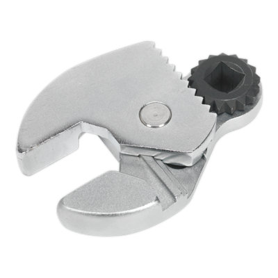 Sealey 6-30mm 3/8" Square Drive Crows Foot Adjustable Wrench Silver AK5987