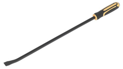 Sealey 610mm Heavy Duty Pry Bar With Hammer Cap Yellow/Black S01137