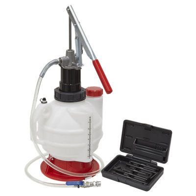 Sealey 7L Gear Oil Dispensing Unit With Fluid Control Valve 1.5m Hose VS7009