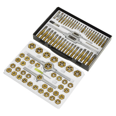 Sealey 86 Pieces Hexagonal Tap & Die Set Metric & SAE/Imperial Tool AK3086HIM - 5