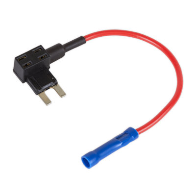 Sealey Accessory Circuit Mini Fuse Holder Link 15Amp Electrical 2-Pack FHLMIN15