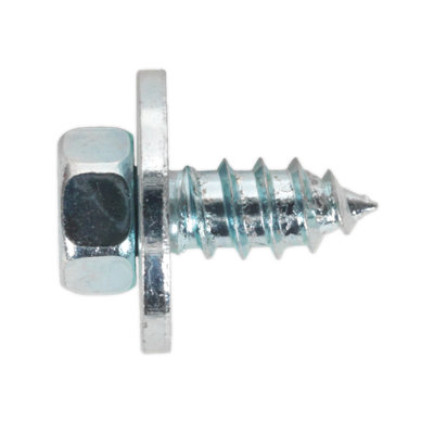 Sealey Acme Screw With Captive Washer M12 x 1/2" Zinc BS 7976/6903/B Pack Of 50