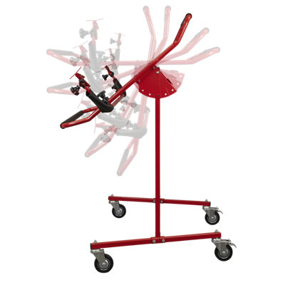 Sealey Adjustable Bumper Stand Rotation Lock & Adjustable Width Swivel Castors - 9