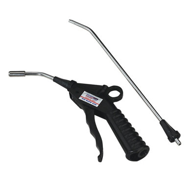 Sealey Air Blow Gun Kit 4pc with 1/4"BSP Air Inlet and Safety Nozzle SA914