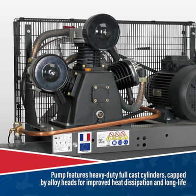 Sealey Air Compressor 270L Belt Drive 7.5hp 3ph - SAC32775B - 5