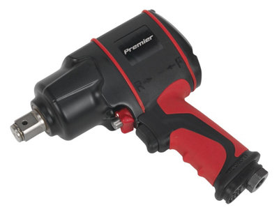 Sealey Air Impact Wrench 3/4"Sq Drive Compact Twin Hammer SA6004