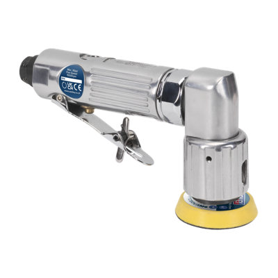 Sealey Air Orbital Sander Mini Disc With Safety Trigger Lightweight 50mm SA70 - 3