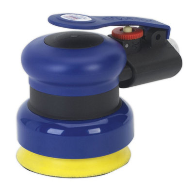 Sealey Air Palm Orbital Sander With Soft Rubber Handgrip 75mm 1/4