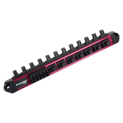 Sealey AK27097 Socket & Bit Retaining Rail 3/8"Sq Drive