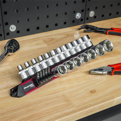 Sealey AK27098 Socket & Bit Retaining Rail 1/2