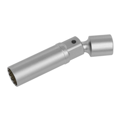 Sealey AK6569 Spark Plug Socket with Universal Joint 3/8"Sq Drive 12-Point 14mm