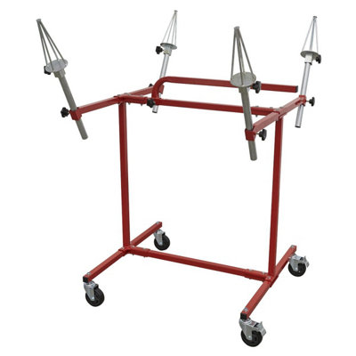 Sealey Alloy Wheel Painting/Repair Stand - 4 Wheel Capacity MK71