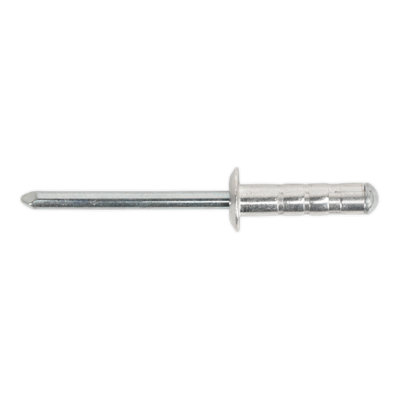 Sealey Aluminium Multigrip Rivet 200 Pieces Standard Flange 3.2mm x 13mm RM3213S
