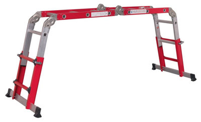 Sealey Aluminium Multipurpose Ladder EN 131 Adjustable Height AFPL2