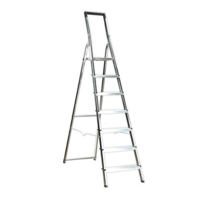Sealey Aluminium Step Ladder 7-Tread EN 131 ASL7