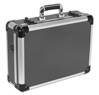Sealey Aluminium Tool Case Box Heavy Duty Foam Lining Shoulder Strap AP610 - 6
