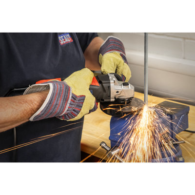 SEALEY ANGLE GRINDER 750W 4.5" 115MM ELECTRIC CUTTING TOOL 230V SG115E NEW - 5