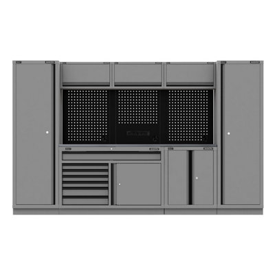 Sealey APMSBESTACK05SS Superline PRO Black Edition Storage System with ...
