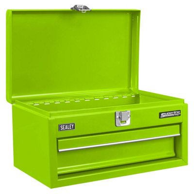 Sealey APMTB3 Superline Pro Mini Toolbox with Drawer - Green