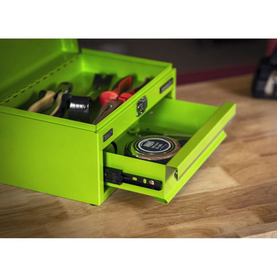 Sealey APMTB3 Superline Pro Mini Toolbox with Drawer - Green