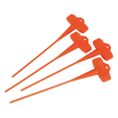 Sealey Applicator Nozzle Stopper Pack of 4