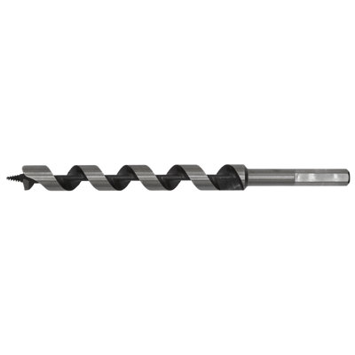 Sealey Auger Wood Drill 18 x 235mm Fully Hardened With Screw Point AW18x235