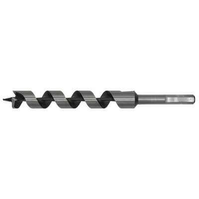 Sealey Auger Wood Drill 22 x 235mm Fully Hardened With Screw Point AW22X235