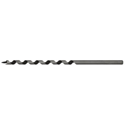 Sealey Auger Wood Drill Bit 6 x 155mm Fully Hardened With Screw Point AW6x155