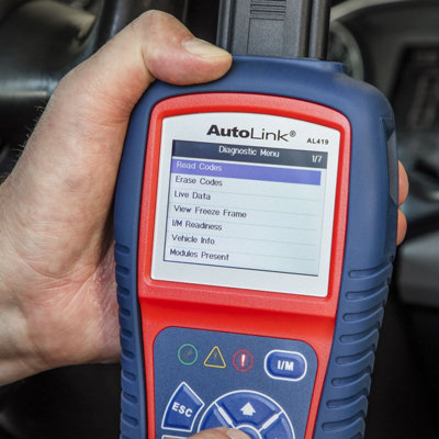 Sealey Autel EOBD Code Reader - Live Data, Tech Tips AL419