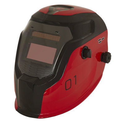 SEALEY AUTO DARKENING WELDING HELMET WITH ROTARY KNOB - SHADE 9-13