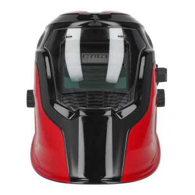 SEALEY AUTO DARKENING WELDING HELMET WITH ROTARY KNOB - SHADE 9-13