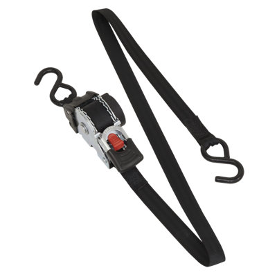 Sealey Auto Retractable Ratchet Mechanism Tie Down 25mm x 3 Meters ATD25301