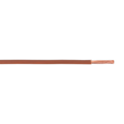Sealey Automotive Cable Thin Wall Single 2mm² 28/0.30mm 50m Brown