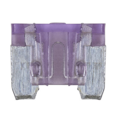 3 Amp Purple Micro Blade Fuse - 10 Pack? (Assumed) For Cars, Bikes, Auto Electronics (3A 32V) 5 thumbnail image