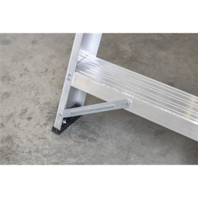 Sealey AXL6 Industrial Step Ladder 6-Tread Aluminium - EN 131