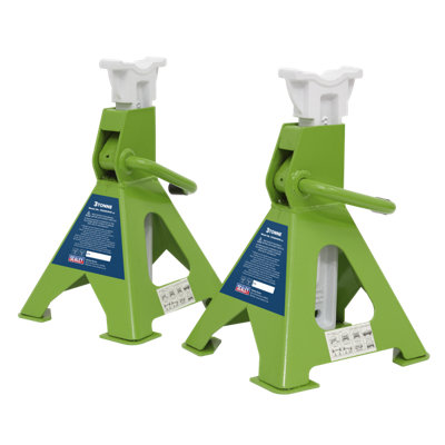 SEALEY AXLE STAND 3 TON 3T TONNE PER STAND FIXED STANDS LIFT JACK 6T ...