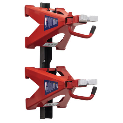 Sealey Axle Stand & Axle Stand Storage Rack Combo 6 Tonne Capacity ...