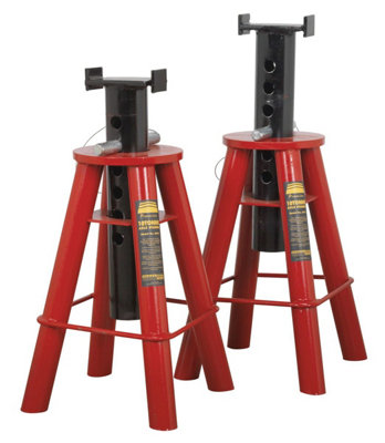 Sealey Axle Stands (Pair) 10 Tonne Capacity per Stand AS10