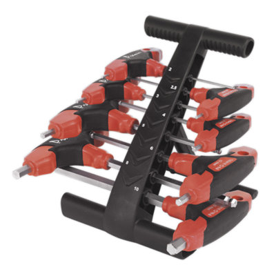Sealey Ball-End Hex Key Set 8pc T-Handle Metric AK7144