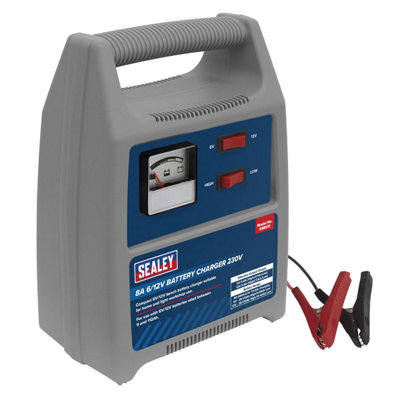 Sealey Battery Charger 8A 6/12V 230V DSBC8