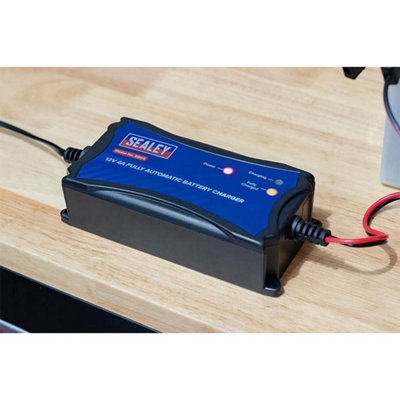 Sealey Battery Maintainer Charger 12V 4A Fully Automatic - SBC4