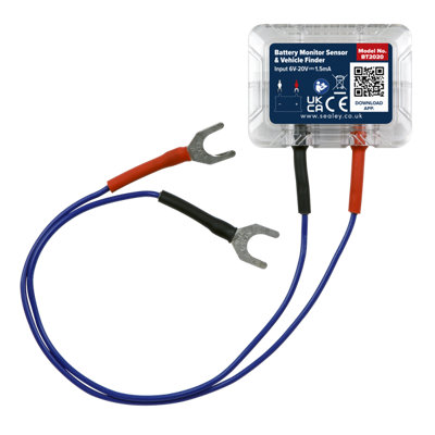Sealey Battery Monitor Sensor & Vehicle Finder Waterproof 6V-20V Range BT2020 - 9