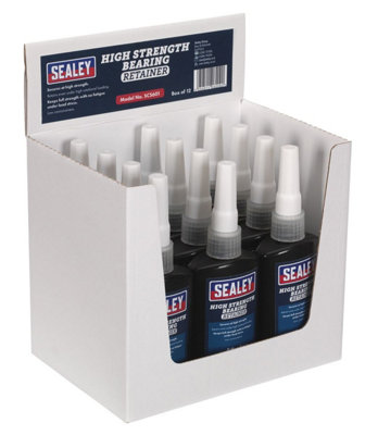 Sealey Bearing Fit Retainer High Strength 50ml Pack of 12 SCS601